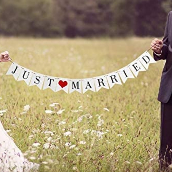 Just Married Banner - Picture 2 of 2